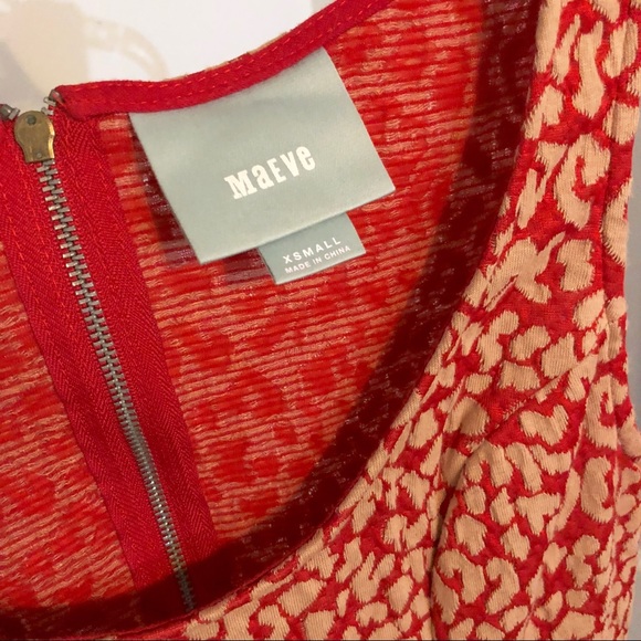 Maeve Caldera Leopard Print Dress - Picture 5 of 6